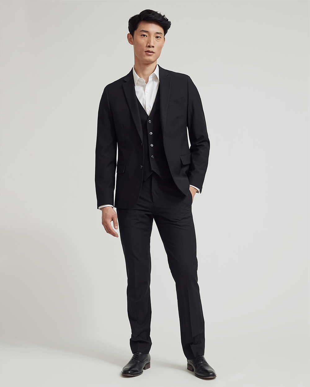 Black 3-Piece Suit